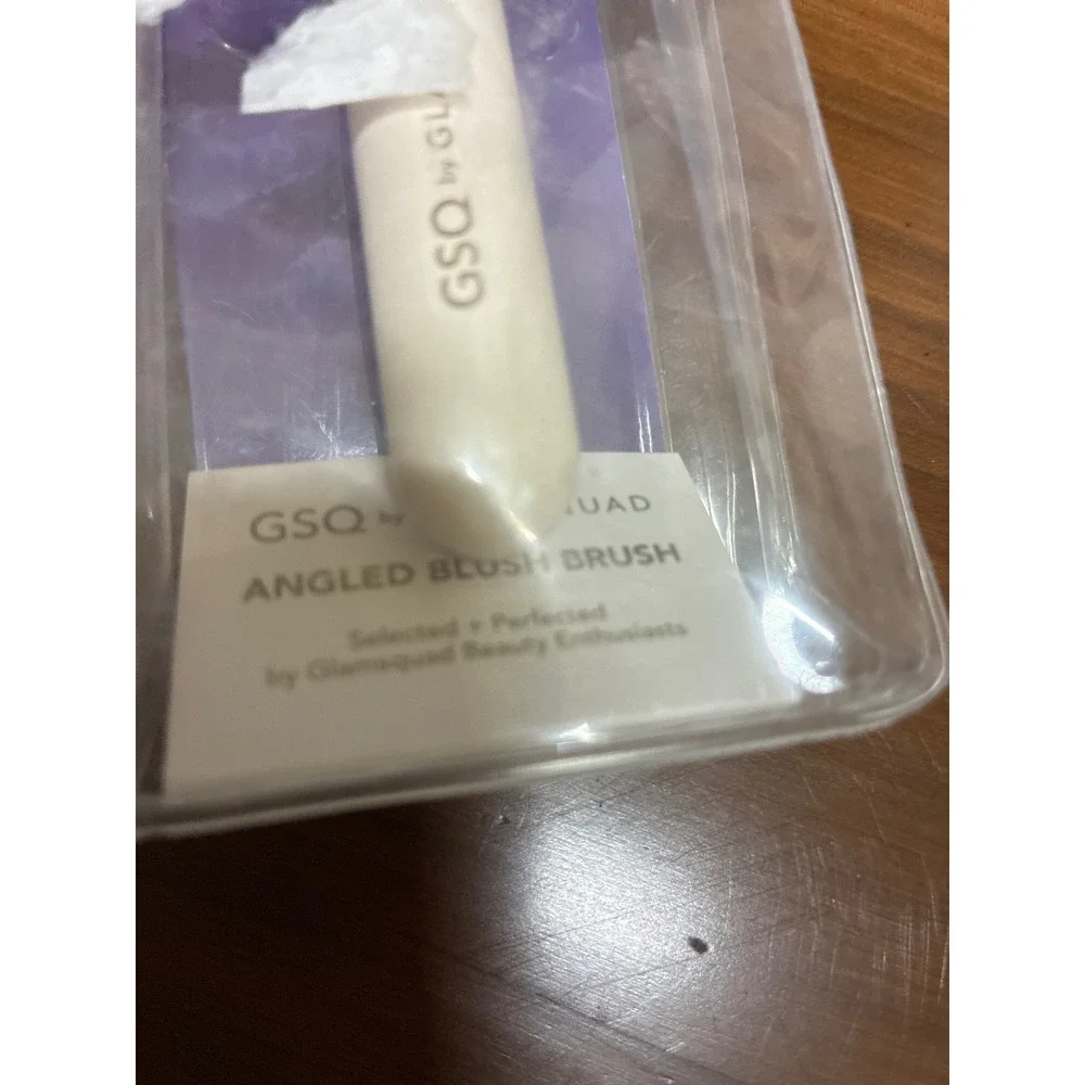 GSQ by Glamsquad Makeup Brush Set Powder Brush and Angled Blush Brush 2pc NEW